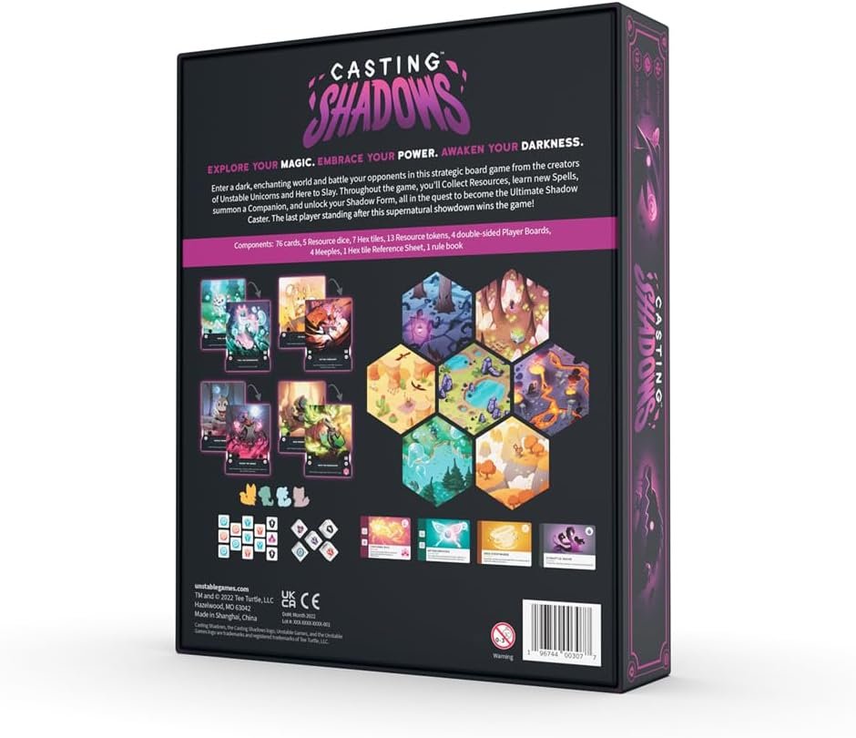 Unstable Games – Casting Shadows Base Game