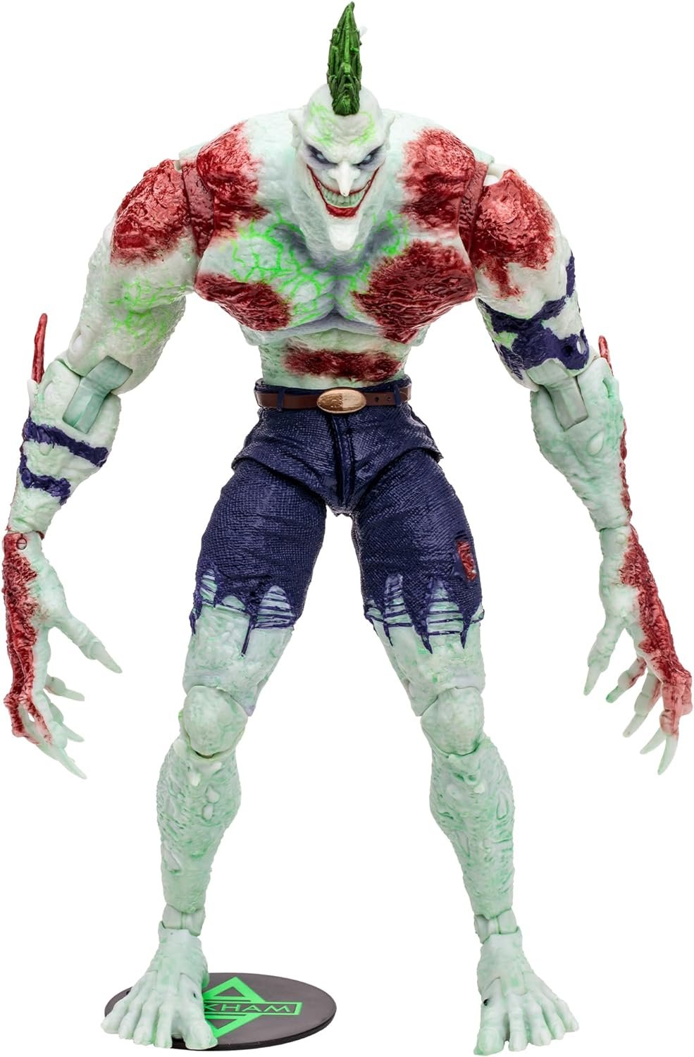 Amazon exclusive McFarlane Joker Titan Mega Figure, Gold Label, Glows.