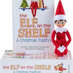 Elf on the Shelf: Boy Scout with Blue Eyes, Christmas Tradition.