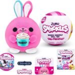 ZURU Snackle Plush: 5.5″ surprise, cuddly, licensed snack accessory included.