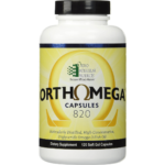 Ortho Molecular Products Orthomega 820 – 120 Soft Gel Capsules